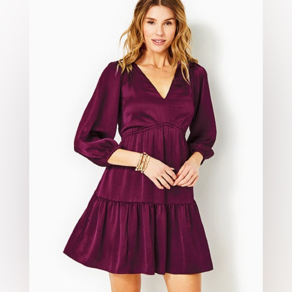 Lilly Pulitzer Deacon Satin Dress - Size XS